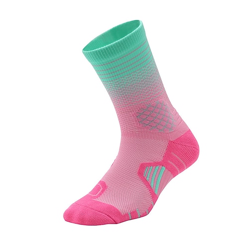 Unisex-Socken Kompressionssocken Fahrradsocken Sportsocken Sportsocken Camping/Wandern Outdoor-Übungen Radfahren/Fahrrad Warm Rutschfest Dehnbar 2 Paar Image