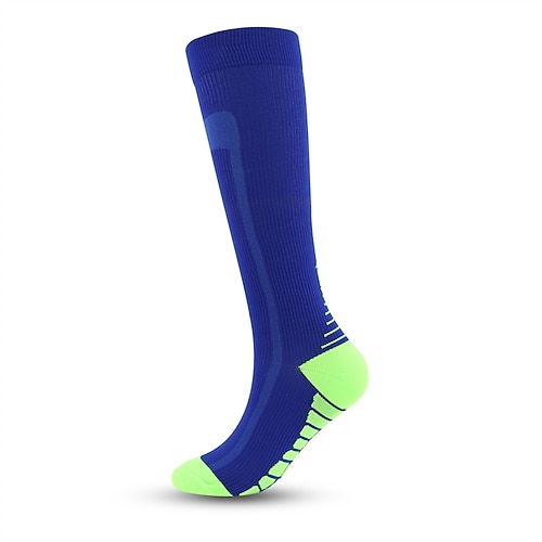 Unisex Socken Kompressionsstrümpfe Fahrradsocken Sportsocken Sportsocken Camping / Wandern Outdoor-Übungen Radfahren / Fahrradfahren Warm Rutschfest Dehnbar 1 Paar Image