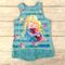 Disney Shirts & Tops | Disney 4t Girls Frozen Anna Elsa Tank Top Shirt Light Blue Kida Clothes | Color: Blue | Size: 4tg