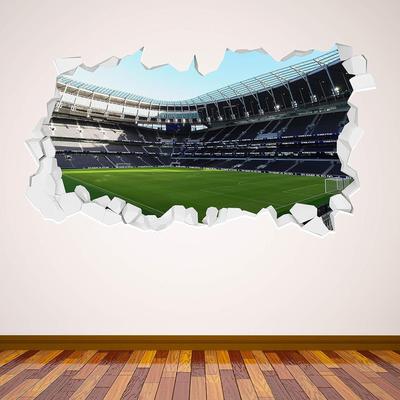 Tottenham Hotspur Inside Stadion kaputt Wandaufkleber – 90 cm Breite x 50 cm Höhe Image
