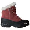 The North Face - Youth's Shellista V Lace WP - Winterschuhe 36 | EU 36 schwarz/rot