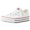 Sneaker CONVERSE "CHUCK TAYLOR ALL STAR EVA LIFT CANVAS PLATFORM", Gr. 38,5, weiß (weiß, garnet, navy), Textil, sportlich, Schuhe