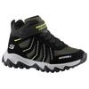 Winterstiefel SKECHERS "RUGGED RANGER-HYDRO SCOUT", Kinder, Gr. 33, bunt (schwarz, olivgrün), Lederimitat, Textil, sportlich, Schuhe, Trekkingschuh, Outdoorschuh, Schnürboots mit Fleece Futter