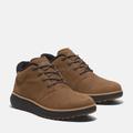 Schnürboots TIMBERLAND "HUDSON ROAD MID LACE UP GORE-TEX CHUKKA BOOT", Damen, Gr. 46, braun (rust nubuck), Leder, sportlich, Schuhe, Winterstiefel, Schnürstiefel, Winterschuhe, wasserdicht