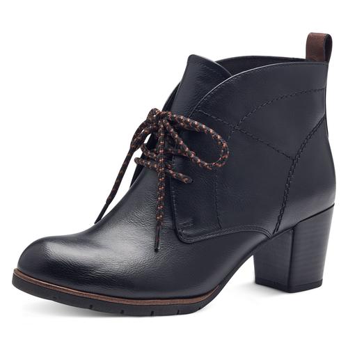 Schnürstiefelette MARCO TOZZI Gr. 38, schwarz (schwarz, kombiniert) Damen Schuhe im klassischen Look Bestseller