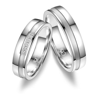 Trauring MARRYA "Silber Ringe Trauringe Eheringe Partnerringe" Gr. 62, silber (herren ring, silber), Fingerringe, Damen,