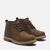 Schnürboots TIMBERLAND "BRITTON ROAD MID LACE UP WATERPROOF CHUKKA BOOT", Herren, Gr. 47,5, braun (rust full grain), Leder, Synthetik, sportlich, Schuhe, Winterstiefel, Schnürstiefel, Winterschuhe, wasserdicht
