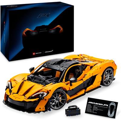 Konstruktionsspielsteine LEGO "McLaren P1™ (42172), Technic" Spielbausteine bunt Kinder Made in Europe