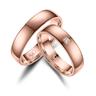 Trauring MARRYA ""Titan Ringe Trauringe Eheringe Partnerringe"" Fingerringe Gr. 48, Titan, rosegold (damen ring - rosé) Damen