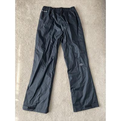 Columbia Pants & Jumpsuits | Columbia Storm Surge Rain Pants Womens Medium Black Waterproof Omni-Tech Hiking | Color: Black | Size: M