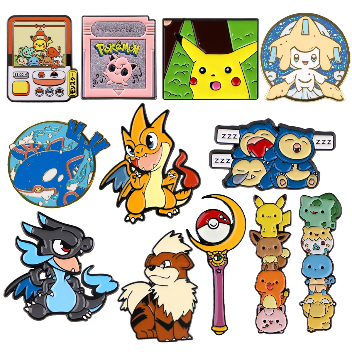 Broches en émail de personnages d'anime mignons pour femmes, épinglettes, insigne sur le sac à dos, accessoires de costume, cadeaux de bijoux de mode