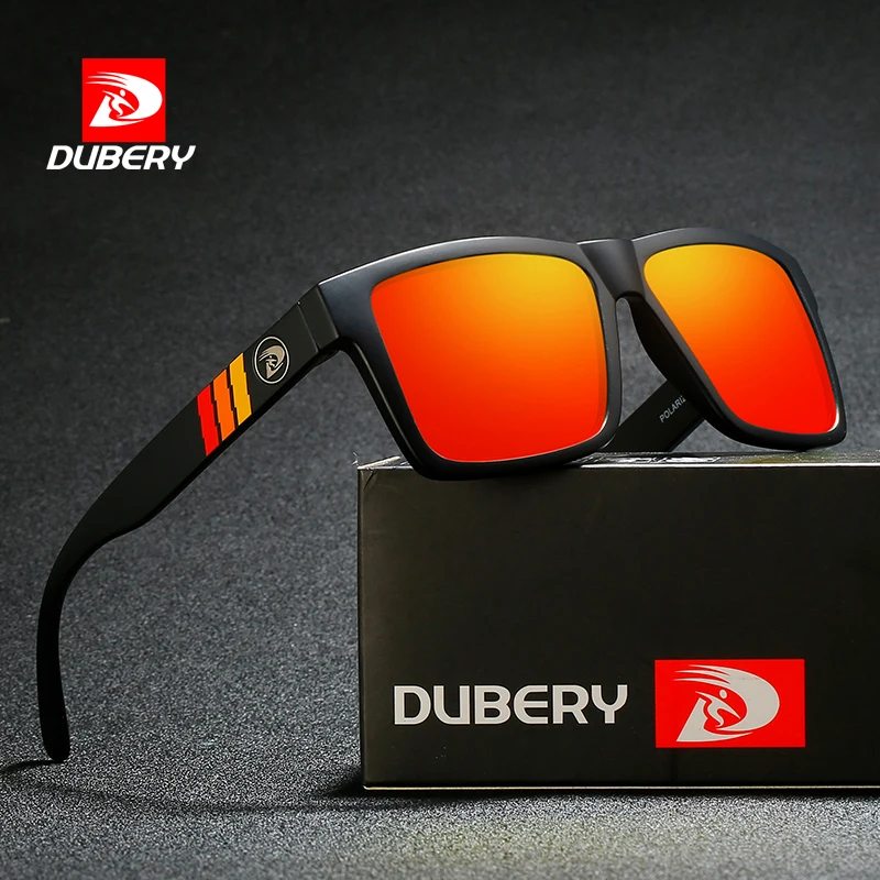 Dubery polarisierte Sonnenbrille für Männer und Frauen 9 Farben Modell Image