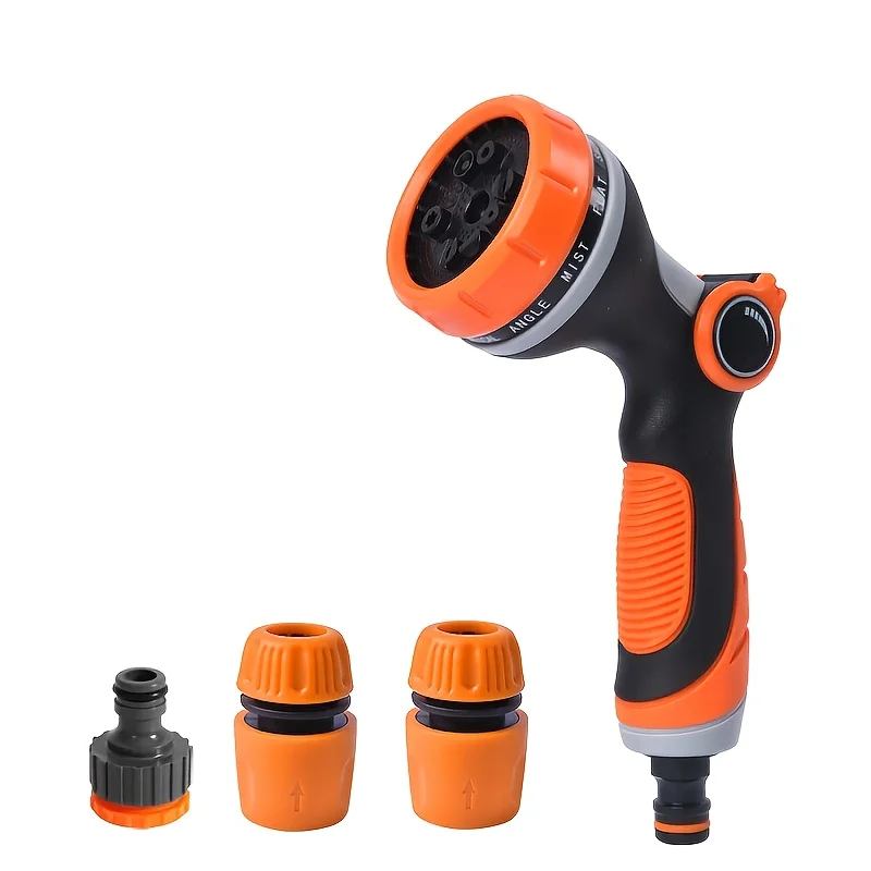 Garten wasch reiniger Hoch leistungs druck Auto und Schlauch düse Waschmaschine Wassers prüh pistole einstellbarer Gartens ch lauch Auto waschwasser pistole Image