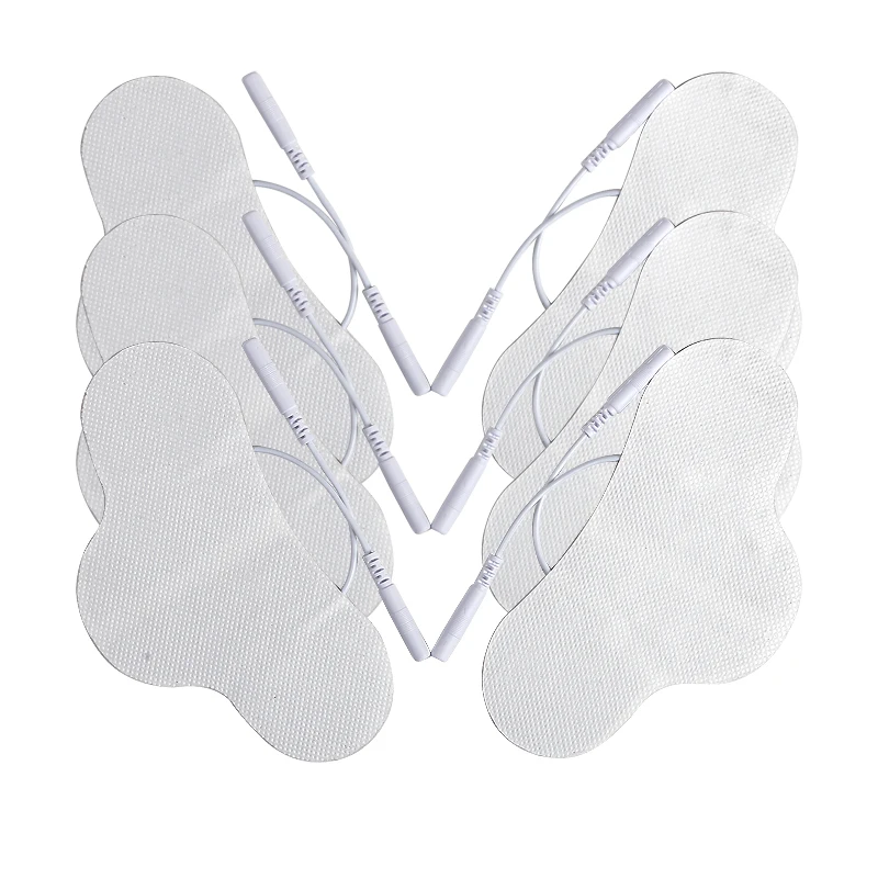 Selbstklebende Ersatzpads aus Vliesstoff für Zehnermuskelstimulator, schlankes Körpermassagegerät, Gesundheitsfürsorge Image