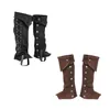Pirate Boot Tops Schuhe Cover Bandage Stiefel Fall Kostüm Zubehör Steampunk Soldat Boot Top Covers für Halloween Festival