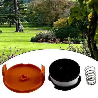Trimmer Spule & Kappe Abdeckung & Frühling Für Black Decker Für Cordless Gras Trimmer Klinge Cutter Rasenmäher Zubehör teile