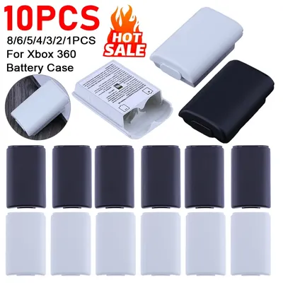 1-10 Stück abs Batterie gehäuse für Xbox 360 Wireless Controller aa Batterie abdeckung für Xbox360 Image