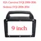 9-Zoll-Funkrahmen für Kia Carnival (VQ) 2012-2015 Stereo-GPS-DVD-Player Panel Dash Surround Refit installieren Trim Kit Audio-Blende