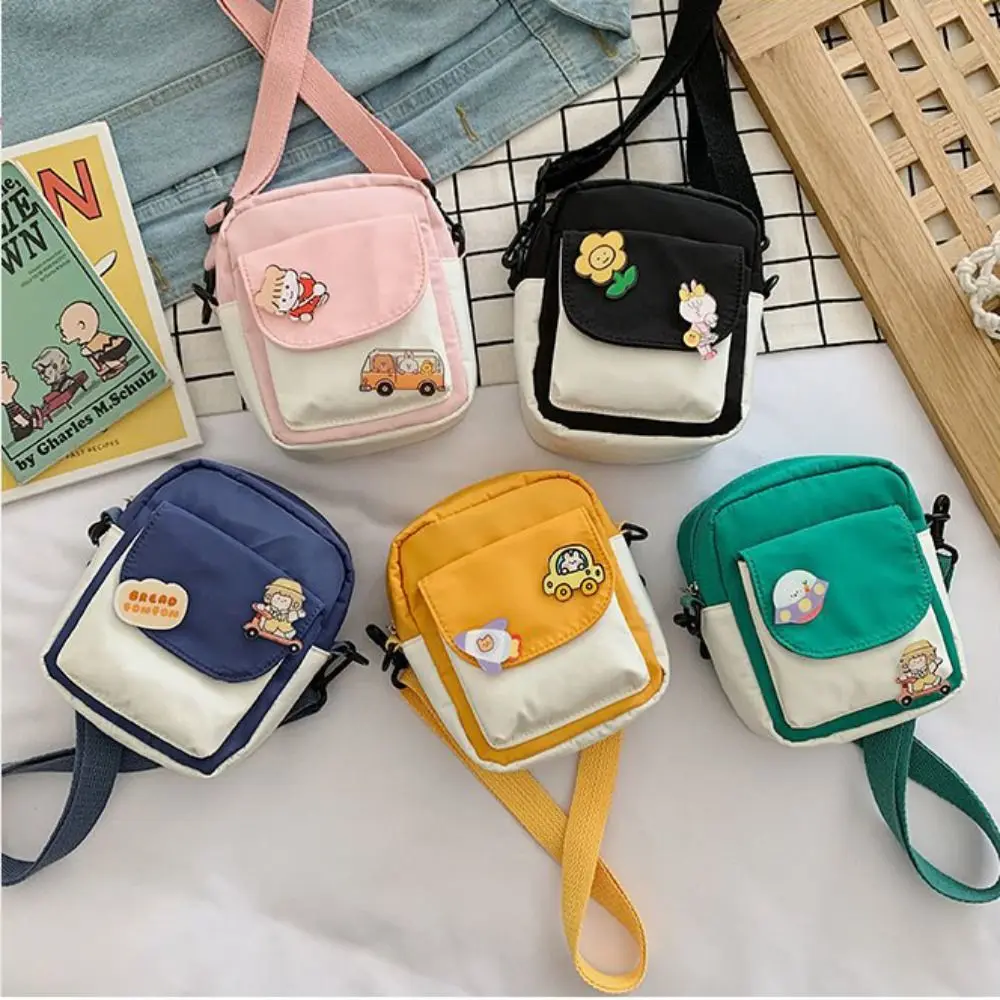 Mädchen Umhängetasche niedliche Umhängetasche Nylon kleine Geldbörsen Mini Umhängetaschen Brieftaschen für Mädchen