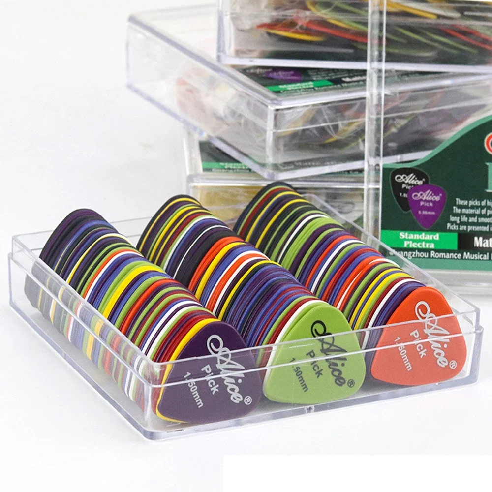10/30/50 Stücke Dicke 0,96mm Gitarre Picks Gitarre Zubehör Alice Akustische Elektrische Bass Pic Plektrum Mediator Gitarre Picks Image
