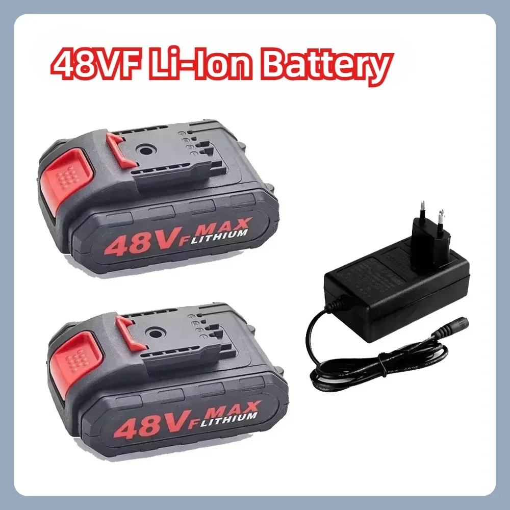 48VF Akku für Akku-Schlagbohrmaschine Akku 18V Power Wiederaufladbarer Lithium-Ionen-Akku 88VF Elektrosäge Schraubenschlüssel Elektrowerkzeug Image