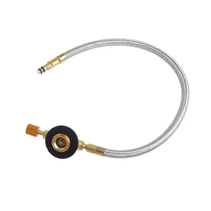 Camping Outdoor Herd Ersatz Verlängern Rohr Adapter Erweiterte Gas Schlauch Verlängerung Zubehör Image