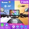 7 Zoll tragbare Motorrad Auto Spiel bildschirm Dash Cam GPS LCD-Display IPX7 wasserdichten Monitor drahtlose Apple Carplay Android Auto