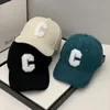 Frühling Herbst Cord Baseball mütze für Frauen Männer Unisex Vintage C Snapback Hip Hop Hüte Winter verstellbare Outdoor-Sport mütze