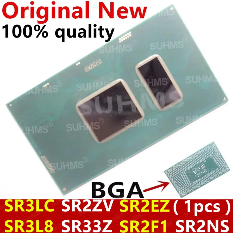 100 % neu SR3LC i7-8550U SR3L8 i7-8650U SR2ZV i7-7500U SR33Z i7-7600U SR2EZ i7-6500U SR2F1 i7-6600U SR2NS i7-6498DU BGA Image