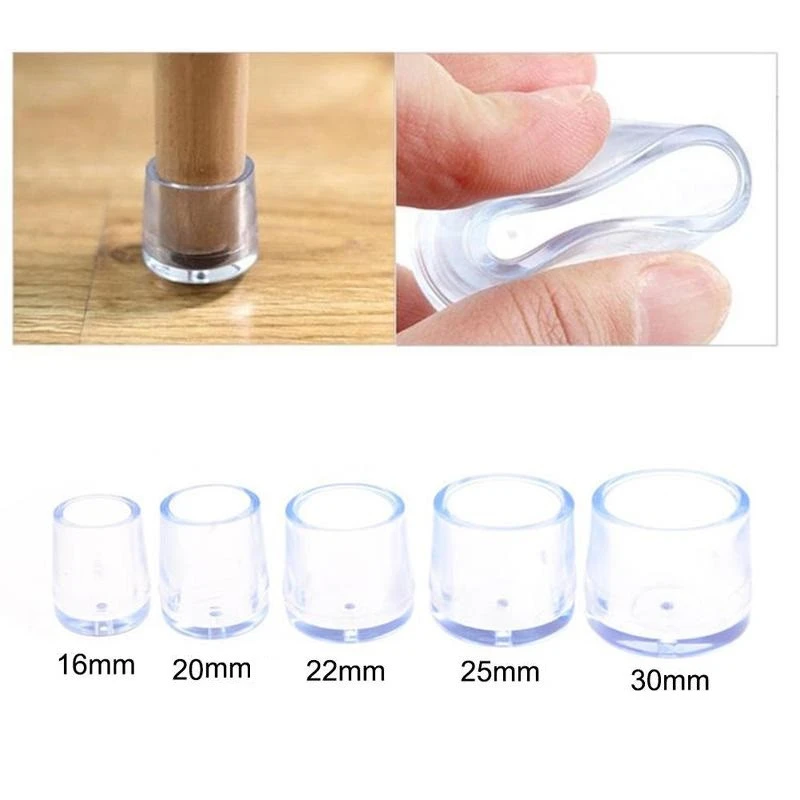 Gummi Möbel Stuhl Tisch matte Silikon Anti Kratz schutz Kappe Tisch Zwinge Füße Bein Kappe Bodenschutz Heim werkzeuge