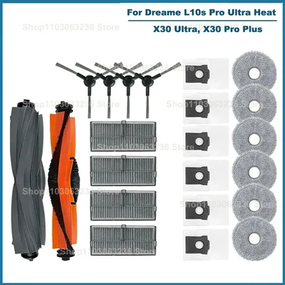 Zubehör für Dreame L10s Pro Ultra Heat, X30 Ultra, X30 Pro Plus Kit Staubsauger Teile Pinsel Filter Image