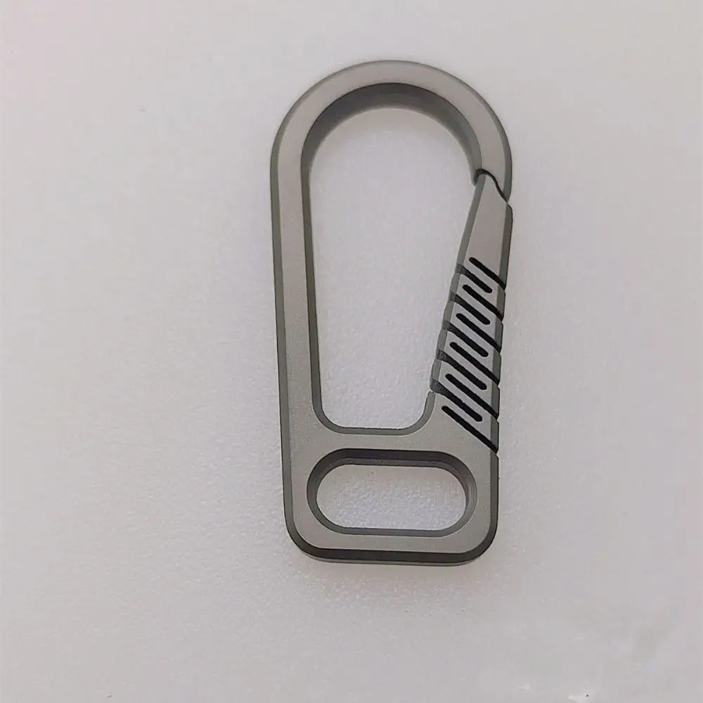 Super leichte Schlüssel ringe Titan legierung Schlüssel ringe hochwertige Schlüssel anhänger Schnalle Mann Auto Schlüssel bund männliche Kreativität Geschenk edc Werkzeug Image