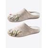 Hausschuh THIES, Damen, Gr. 39, bunt (grau, bunt), Polyester, Wolle, modisch, Schuhe