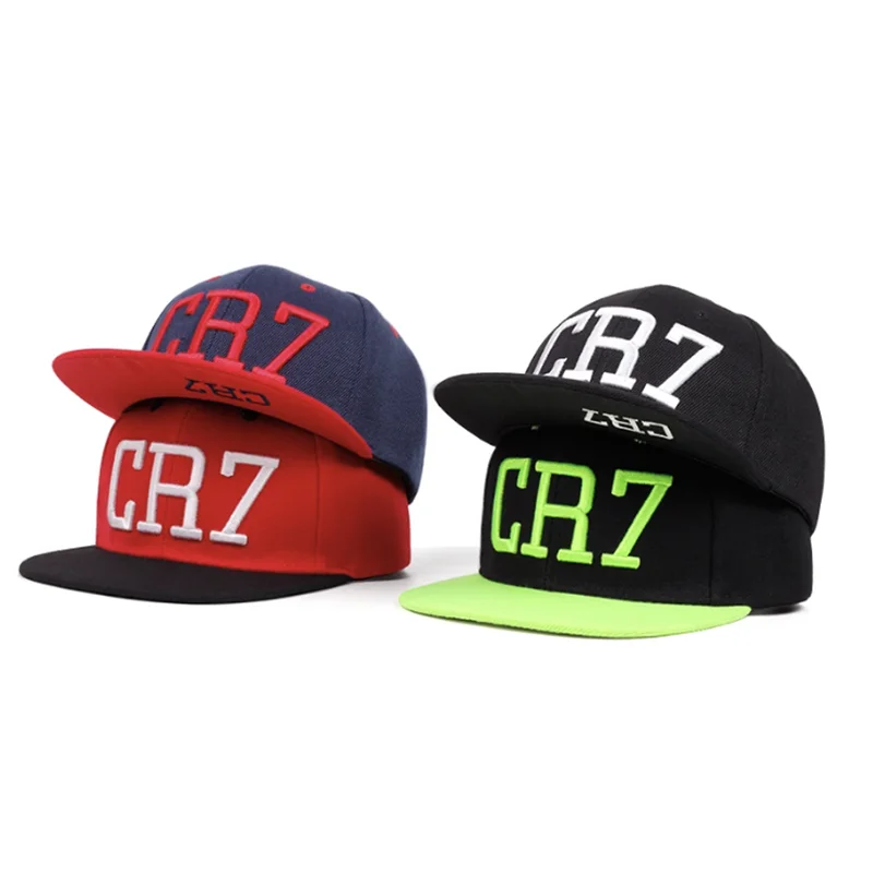 Kinder Sport Stickerei Cristiano Ronaldo CR7 Baseball Kappe Einstellbare Cr7 Snapback Hut Erwachsene Casual Hüte Party Im Freien Image