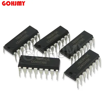 10 Stück cd4028be dip16 cd4027be cd4026be cd4024be cd4023be cd4021be cd4020be dip-16 cd4028 cd4027 Image