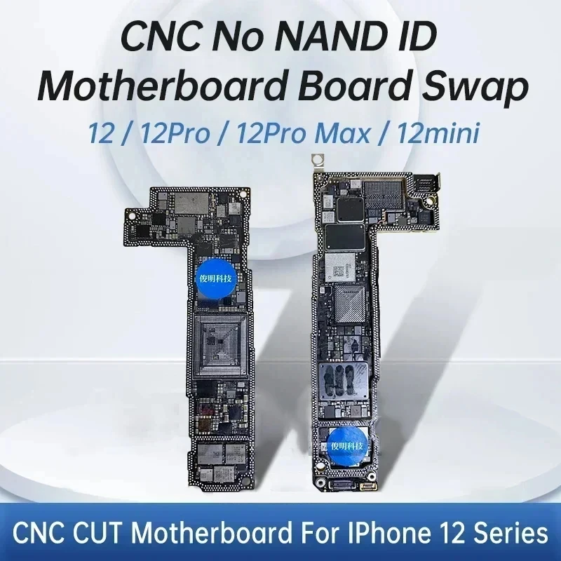 CNC CUT Motherboard Geeignet für IPhone12 12Mini Pro ProMax Logic Board Polieren CPU AP RF Board Schalten CPU Basisband Schneiden Image