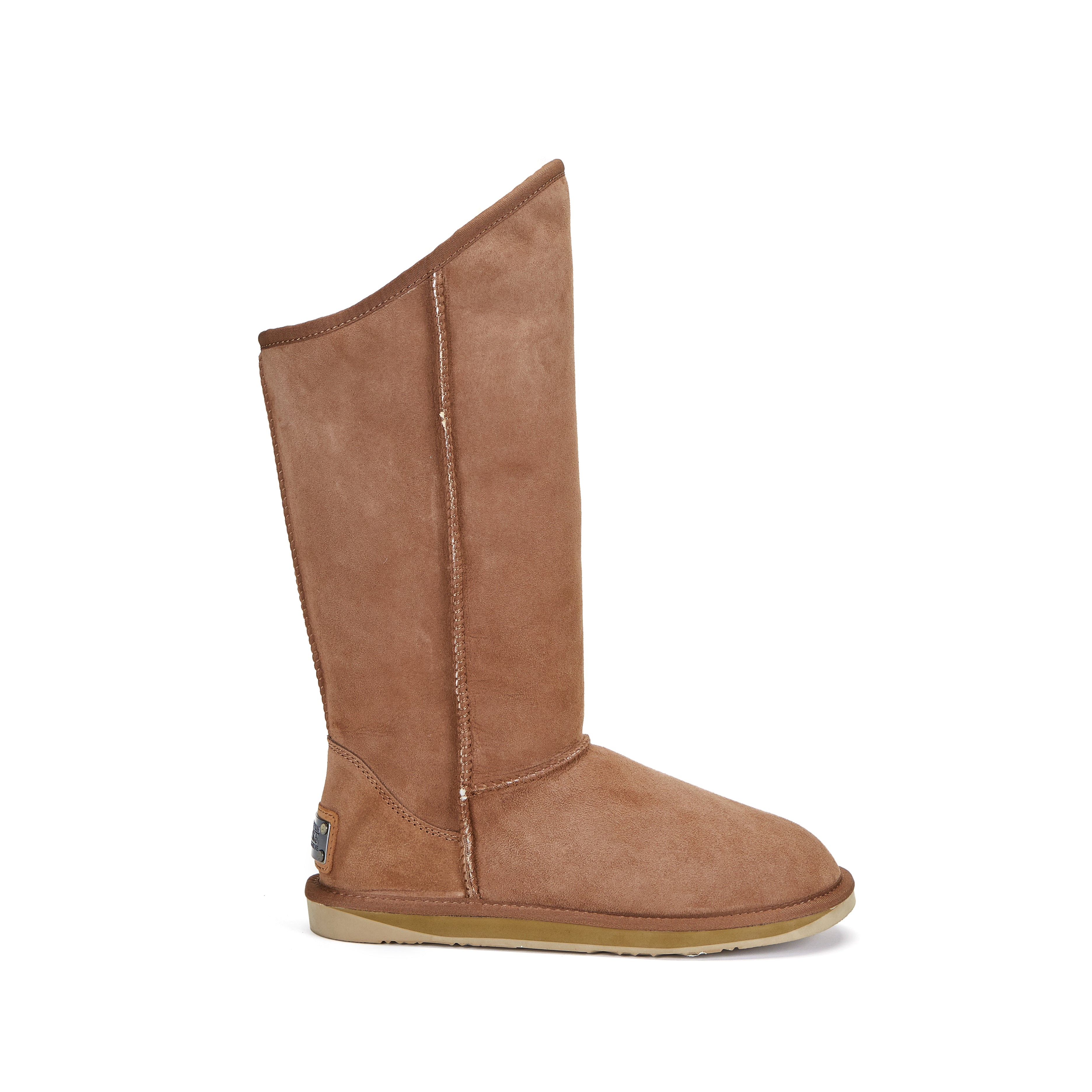 Australia Luxe – Gemütliche hohe Stiefel in Kastanienbraun