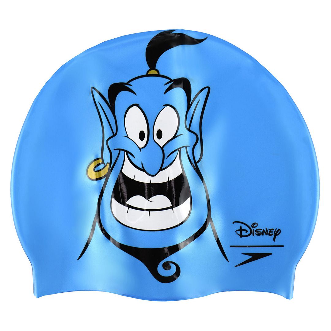 Speedo Disney Aladdin – Blaue Unisex-Badekappe aus Silikon Image