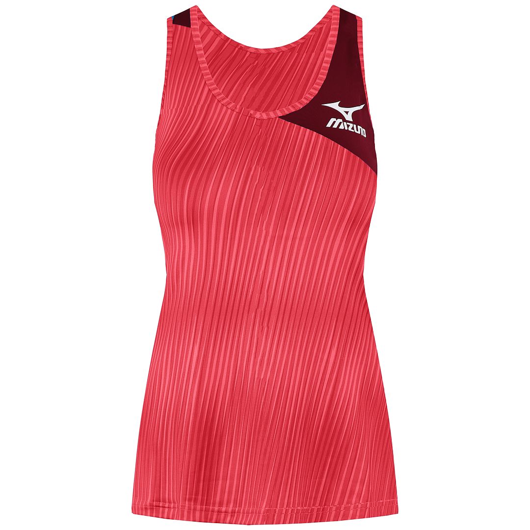 Mizuno Amplify Damen Rotes Tanktop M