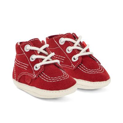 Kickers Hi Crib Kinder Rote Schuhe Image