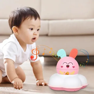 Cute Funny Rabbit Crawling Toys Electronic Rabbit Toy Children's Toys Early Education Enlightenment