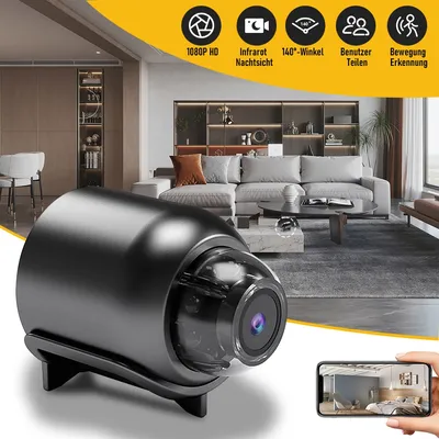 1080P HD Mini Wifi Camera Wireless Smart Home Security Surveillance Micro Camcorder 140° angle Home