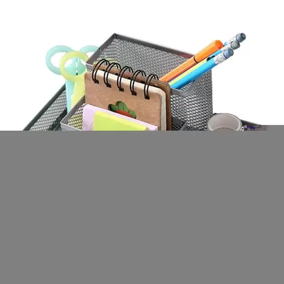 Pen Storage Containers Mesh Metal School Desktop Pen Stand Desk Organizer Storage For Desktop Home