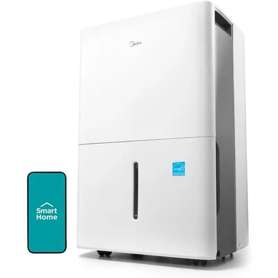 3,000 Sq. Ft. Energy Star Certified Dehumidifier with Reusable Air Filter 35 Pint - Ideal for