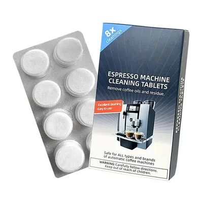 Coffee Machine Cleaner Tablets 8 Count Coffee Machine Cleaner Descaler Tablets Safe & Effective