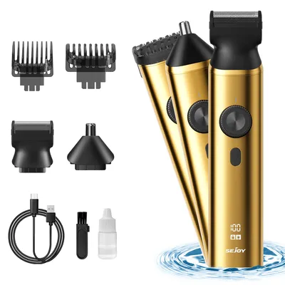 Cordless Hair Clipper Kit Men's Electric Shaver for Men Hair Trimmer Machine Professional Hair