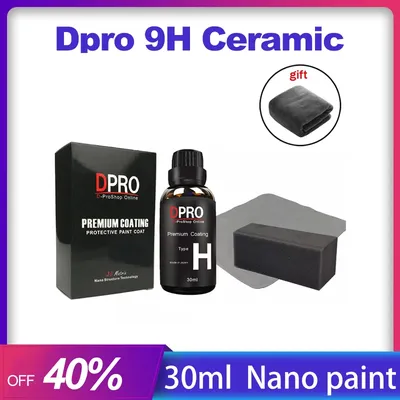 Dpro 9H Nano Ceramic Coating Liquid Glass Waterproof Paint Anti-scratch Hydrophobic Paint Polish Car