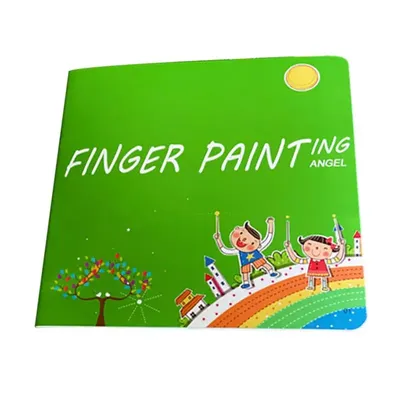 Funny Finger Painting Kit Kids Finger Paint Tool Kit Portable Washable Kids Paint Educational Tool