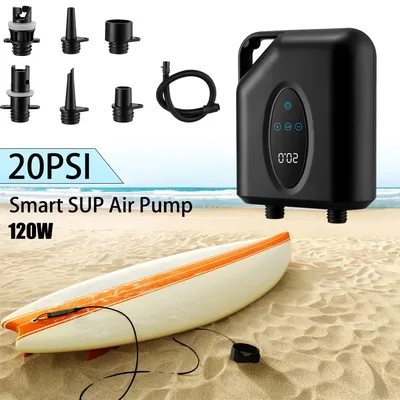 Electric Inflation Pump 20PSI High Pressure Smart SUP Air Pump Intelligent Dual Stage Inflation