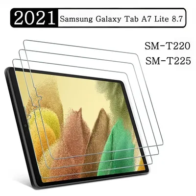 (3 Packs) Tempered Glass For Samsung Galaxy Tab A7 Lite 8.7 2021 SM-T220 SM-T225 T220 T225 T227